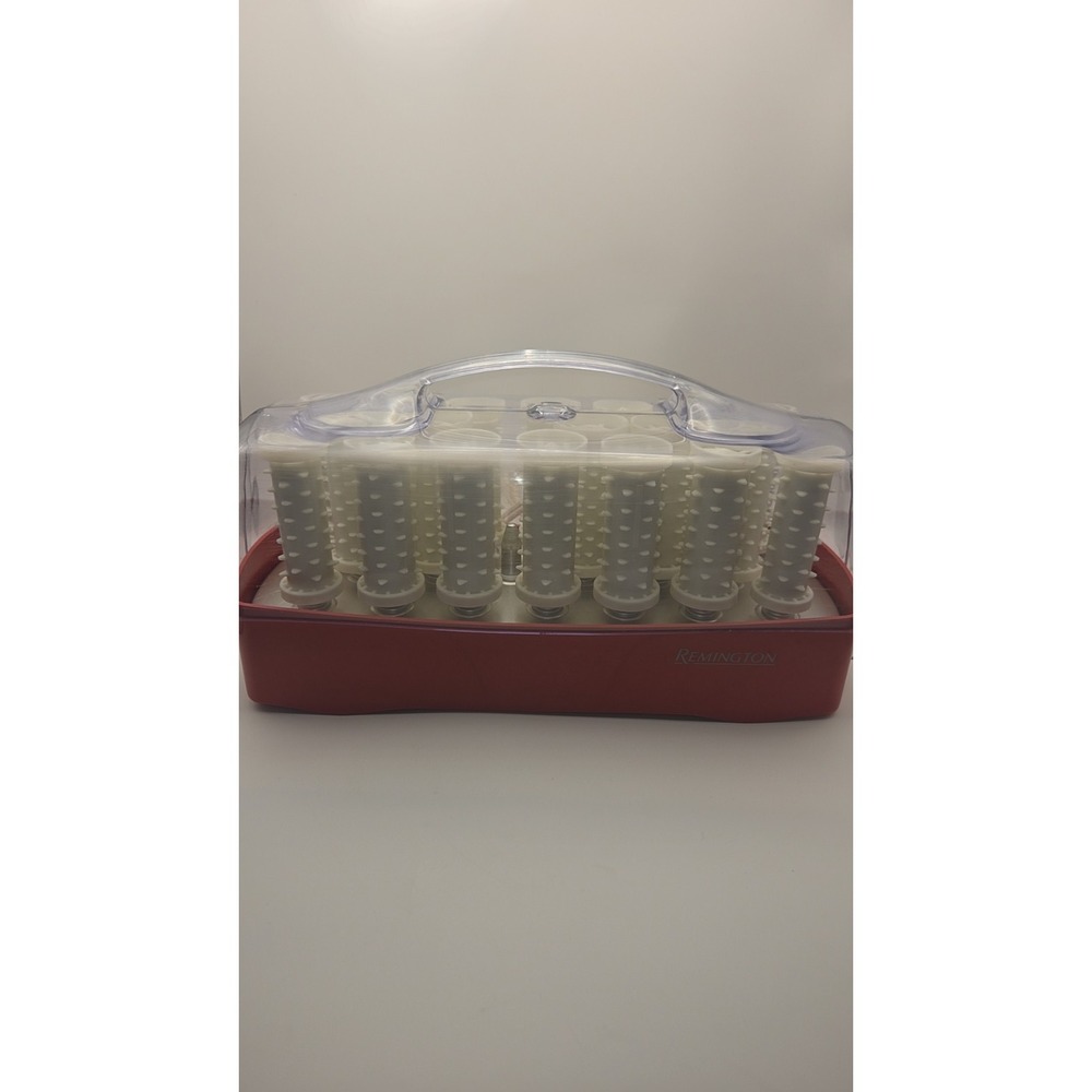 Vintage Remington Hot Rollers/Curlers with wax core*WORKS BUT 1 MISSING*